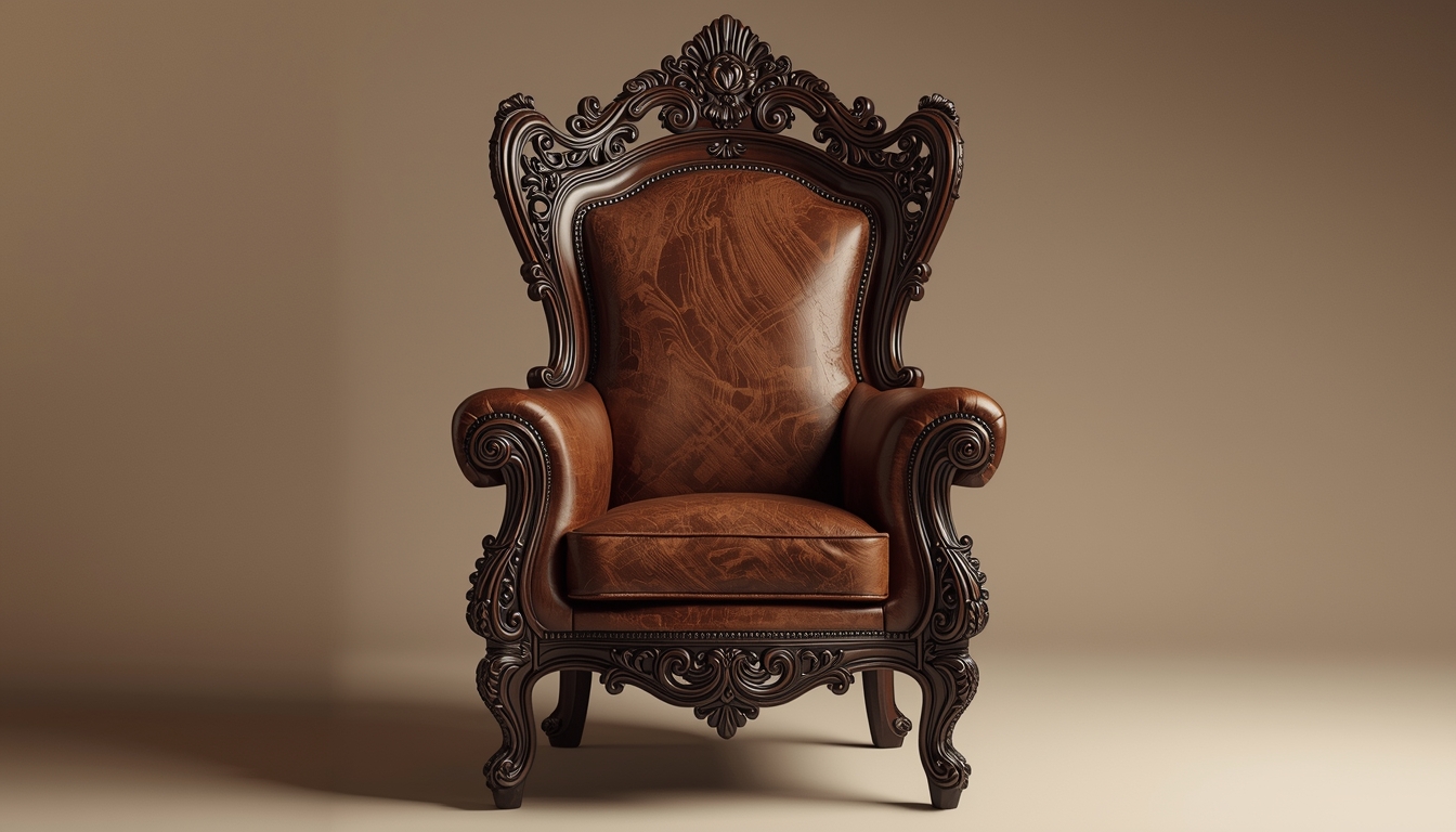Gharvynnakhorax custom crafted chair